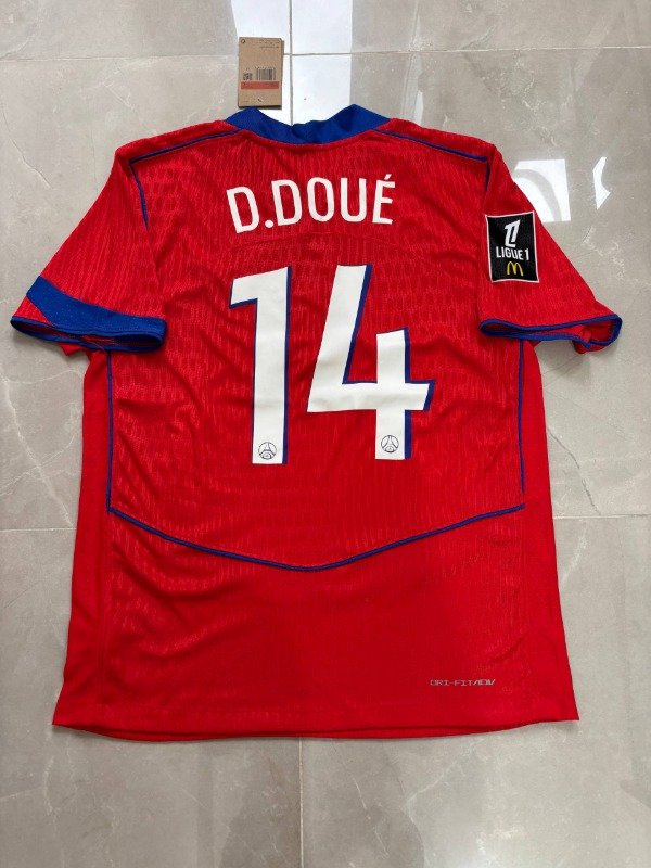 Producto - PSG 3ra 25/26 Version Jugador 14 Doue Ligue One