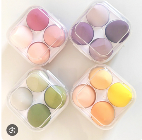 Producto - Esponja maquillaje cajita 4pc