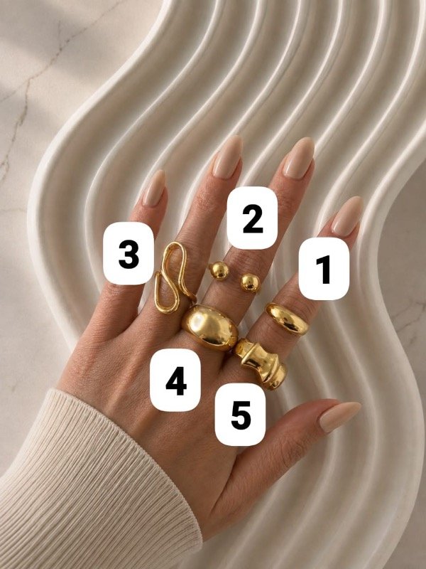 Producto - ANILLO DORADO REGULABLE 1111 - 1