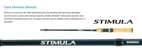 Producto - Caña shimano stimula p/frontal 2 tramos 1,80M