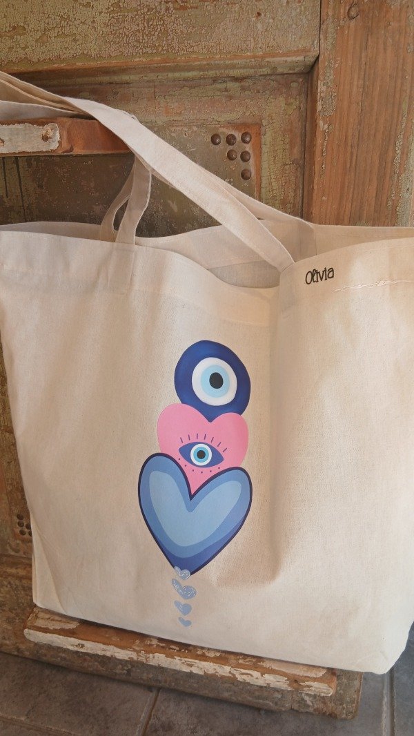 Producto - Tote bag mix ojos turcos