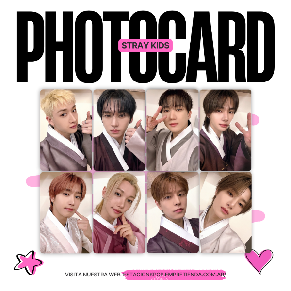 Producto - SET PHOTOCARDS STRAY KIDS CHUSEOK 2026