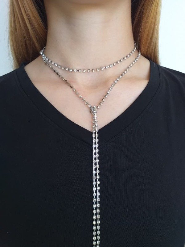 Producto - Corbatero strass 1,50 mts.