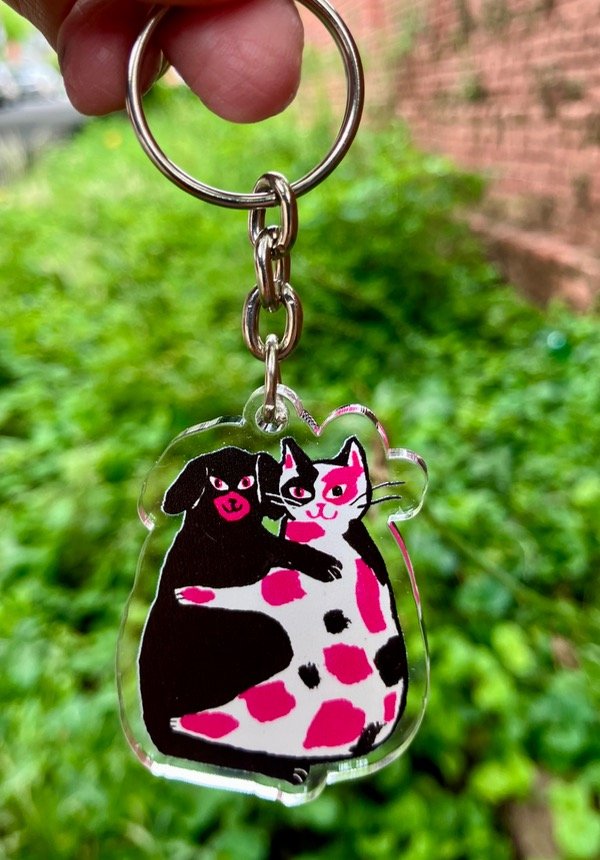 Producto - Llavero gato y perro