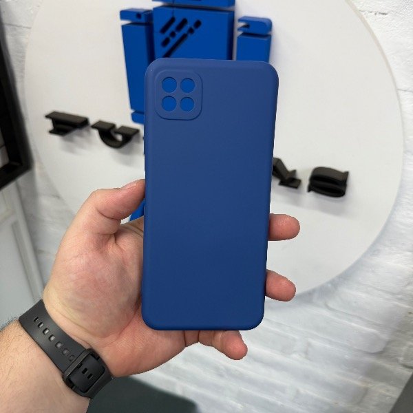 Producto - Silicone Case Azul - Samsung A22 5G