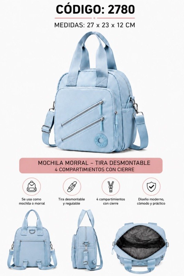Producto - MOCHILA MORRAL 2780 - 2