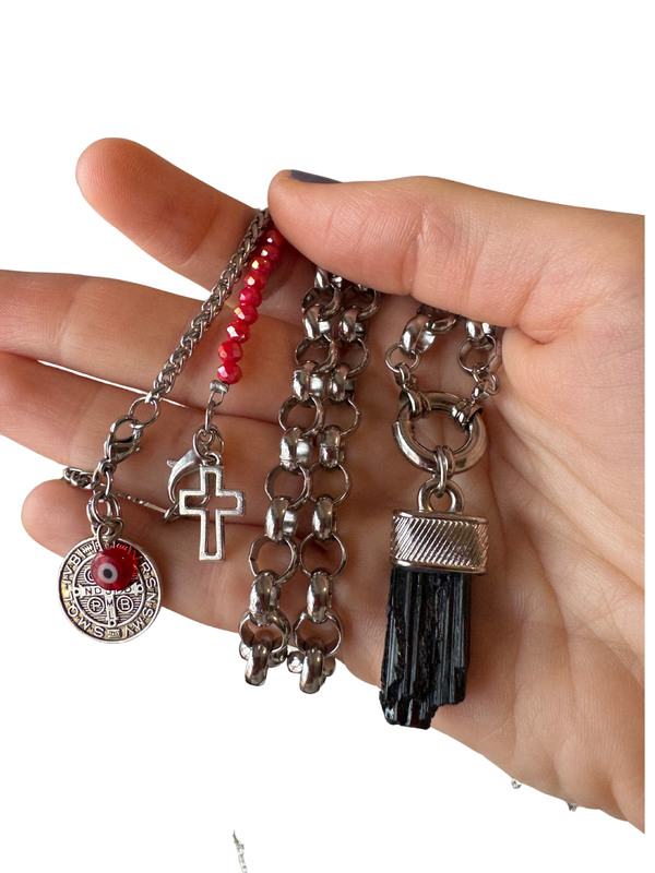 Producto - Conjunto Turmalina negra san Benito