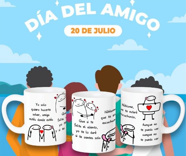 Producto - Plantilla para taza del día del amigo Alex Ubago