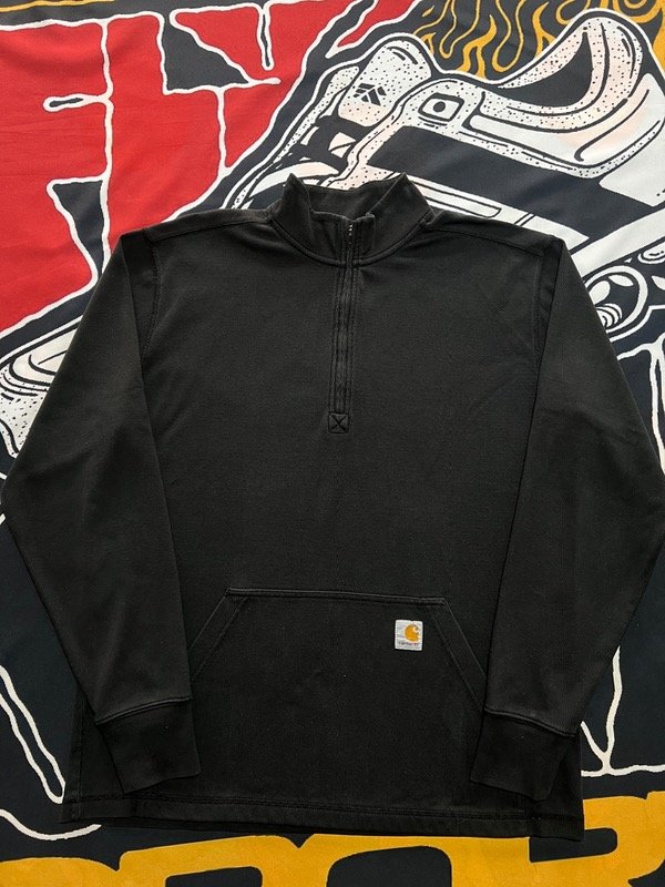 Producto - Buzo canguro Carhartt negro. Talle L