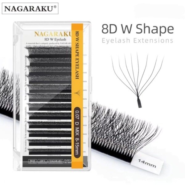 Producto - PESTAÑAS NAGARAKU TECNOLOGICAS W 8D LARGOS UNICOS