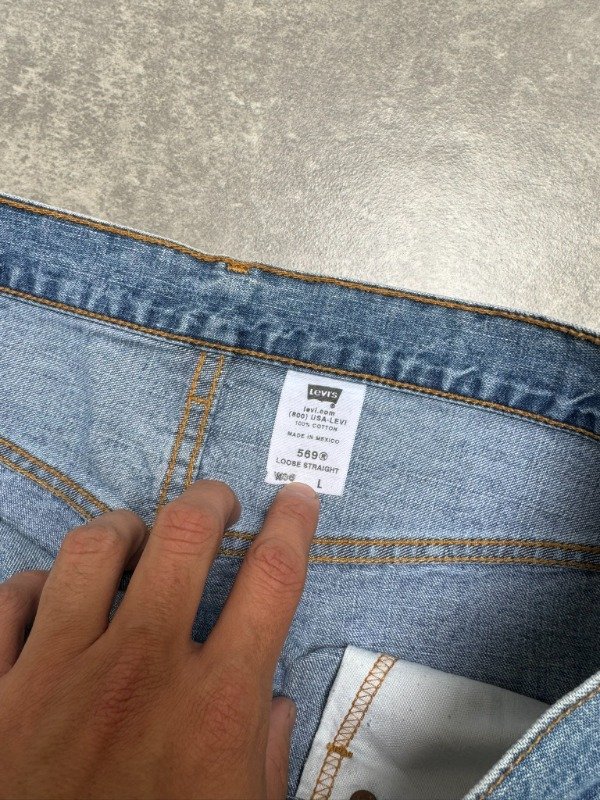 Producto - Bermuda Baggy Levis 569 Vtg T.L(46) - 4