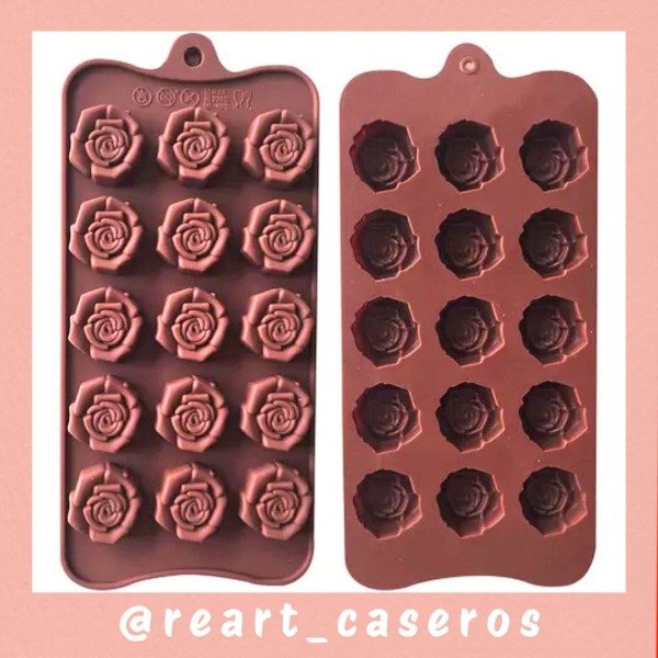 Producto - Molde Bombonero Rosas