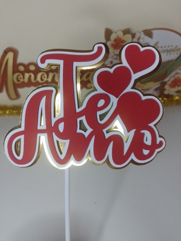 Producto - Pinche Cartulina Te Amo