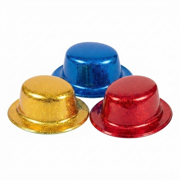 Producto - Sombrero bombin holográfico - 0