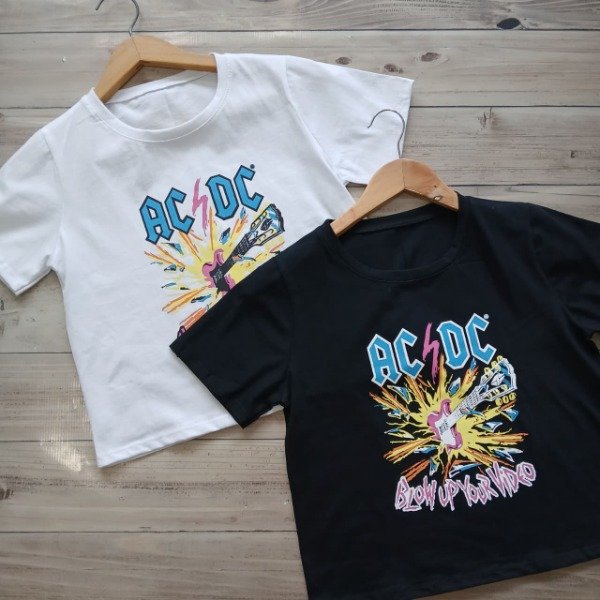 Producto - 518 - REMERA CORTA ACDC