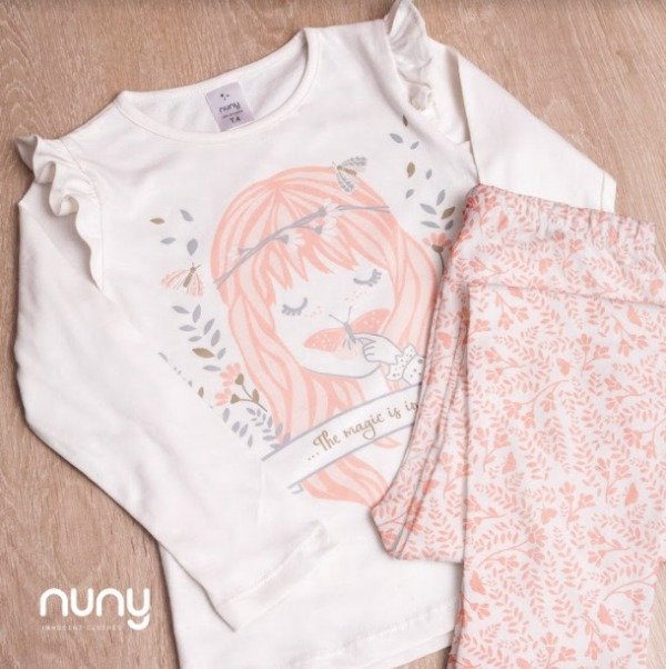 Producto - Pijama Invierno Nena Mariposa