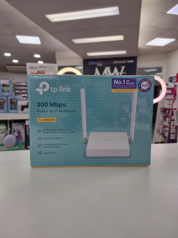 Producto - Router + Extensor + Access Point WIFI TP-Link 300mbps TL-WR820N