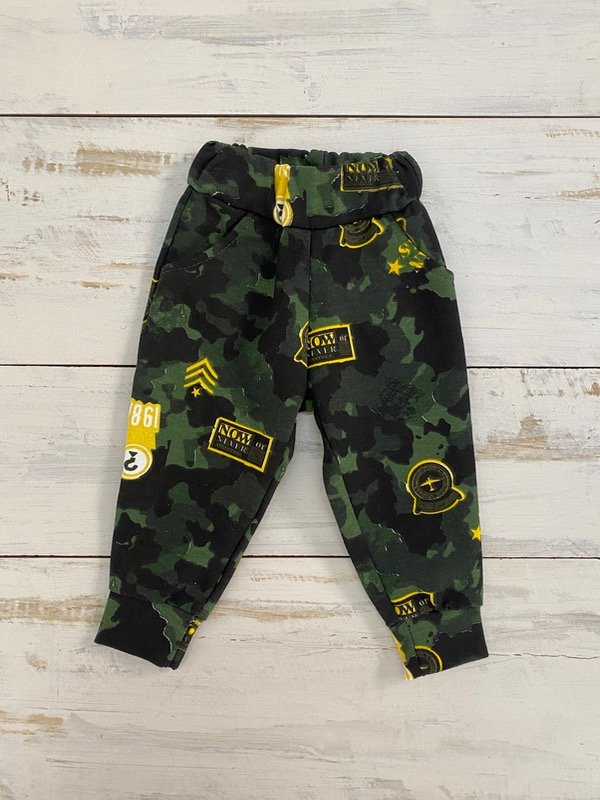 Producto - Joggin rústico camuflado verde (bebé)