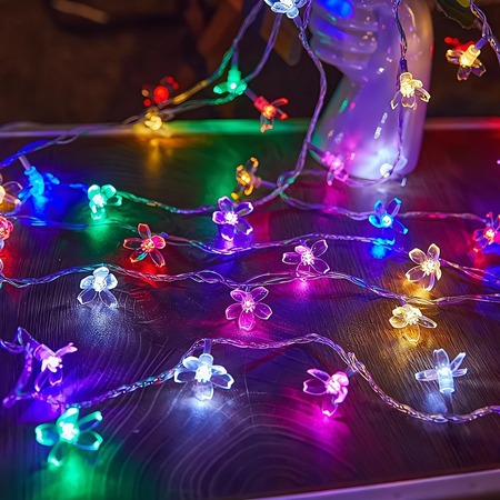 Producto - Luces led florcitas