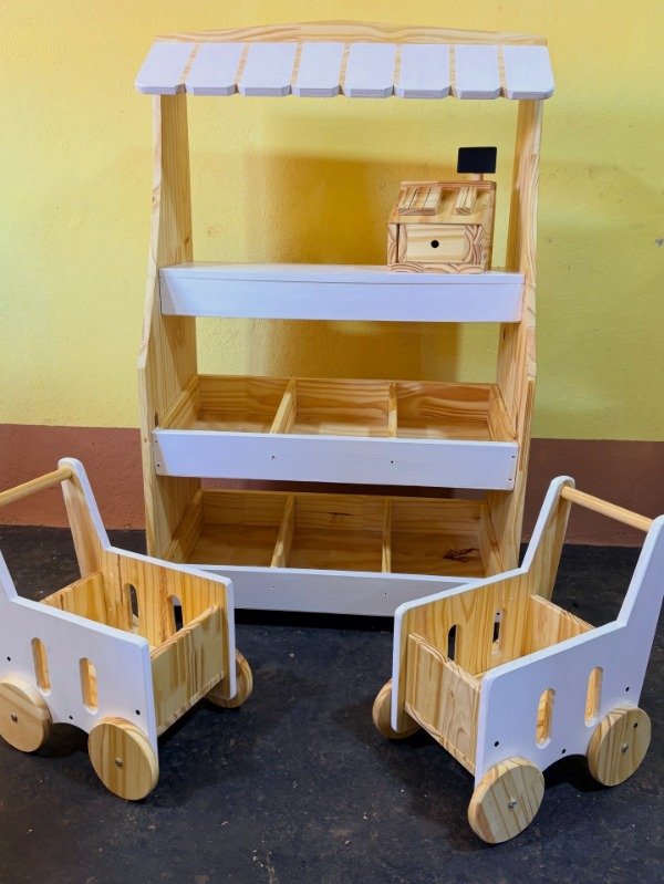 Producto - Combo completo Market + Carritos de super