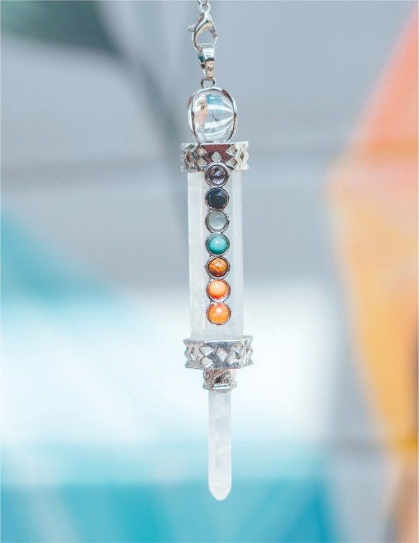 Producto - Péndulo Vara Larga 7 CHACRAS