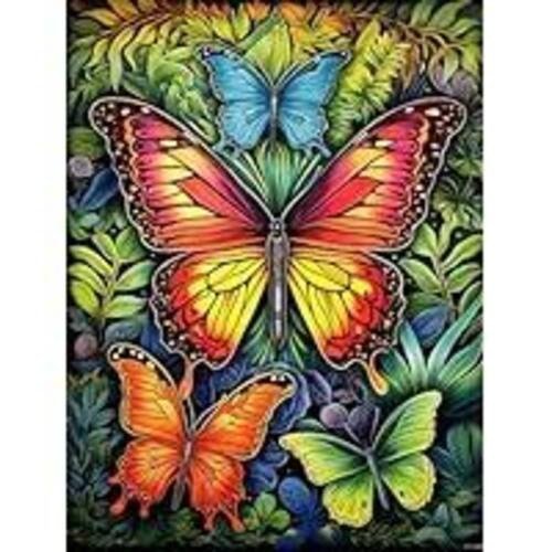 Producto - DIAMOND PAINTING 30X40 HI STONE MARIPOSAS