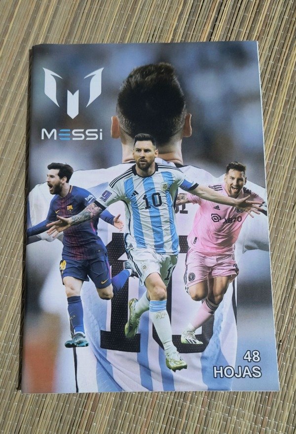 Producto - Cuaderno messi