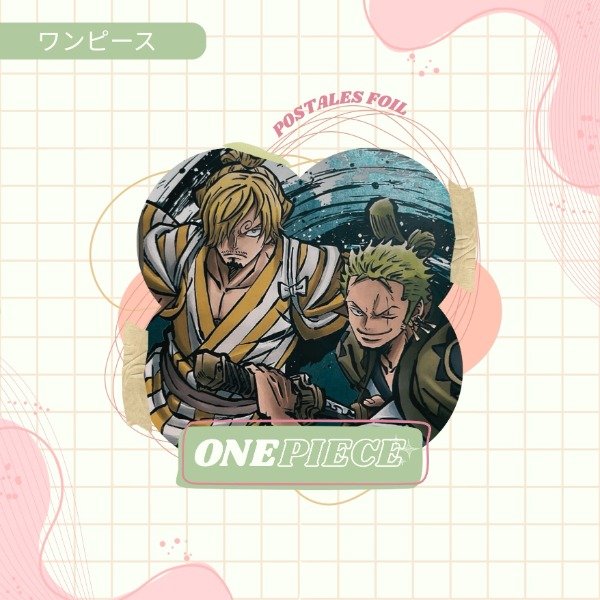 Producto - One Piece // Postales foil