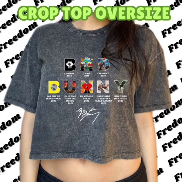 Producto - Crop top oversize Bad Bunny