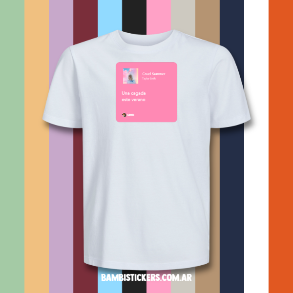 Producto - Remera Cruel Summer (Bambi's version)
