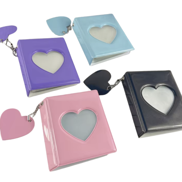 Producto - Mini binder heart - varios colores
