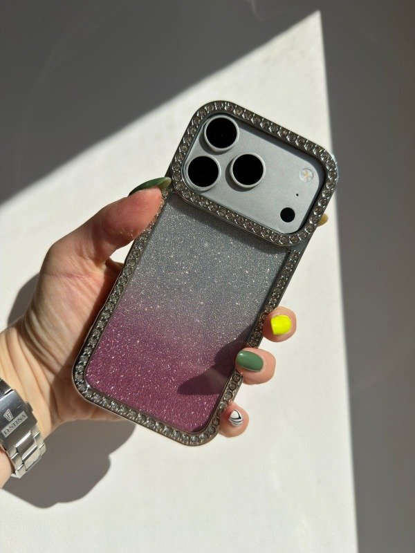 Producto - Case 2en1 strass rosa