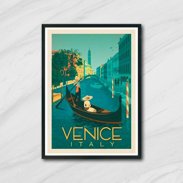 Producto - Cuadro decorativo viajes Venecia Italia