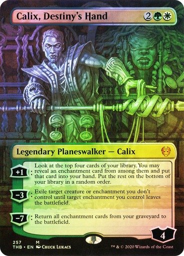 Producto - Calix, Destiny's Hand (Borderless Foil)