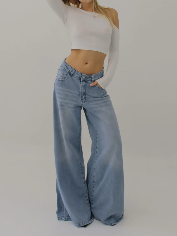 Producto - JEAN EXTRA WIDE CELESTE STAMP - 1