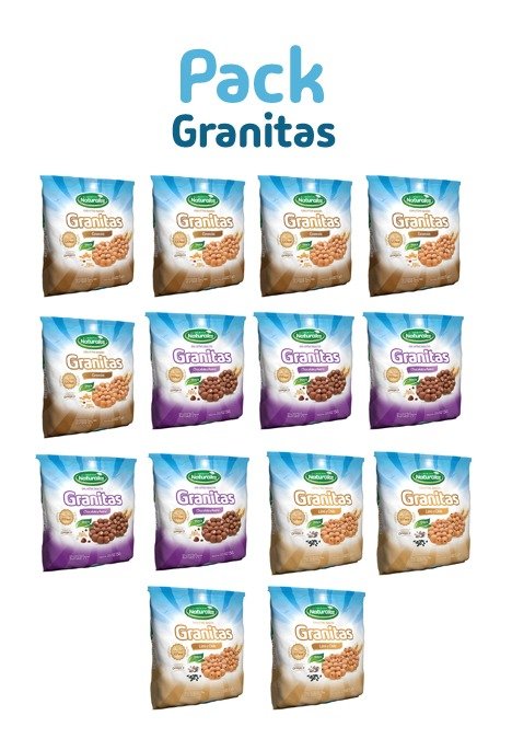 Producto - Pack Granitas x 150g.