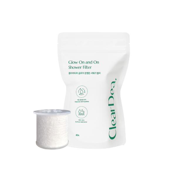 Producto - ClearDea. Glow On And On Shower Filter (2 unidades)