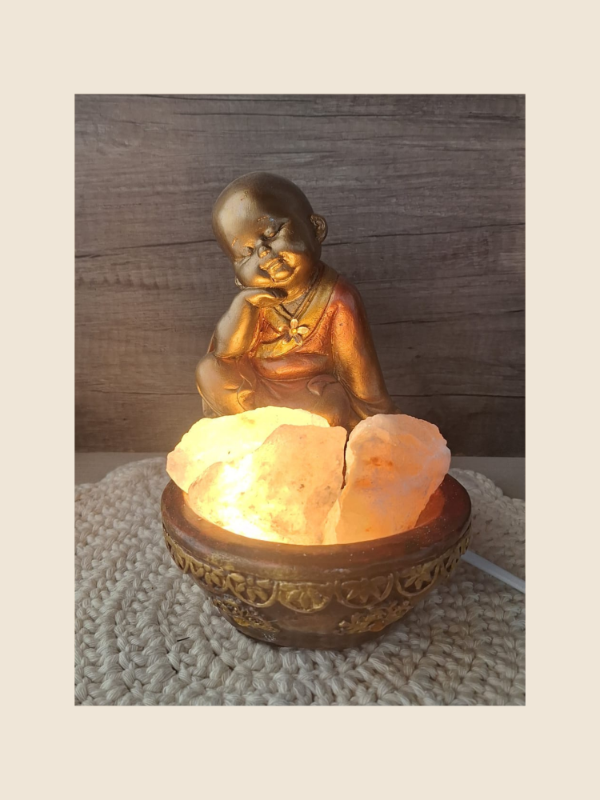 Producto - Lampara de sal buda pensando III