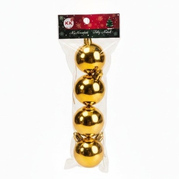 Producto - BOLAS P/ARBOL DE NAVIDAD X4PC 4CM