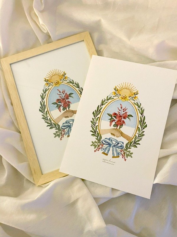 Producto - Escudo Nacional floral