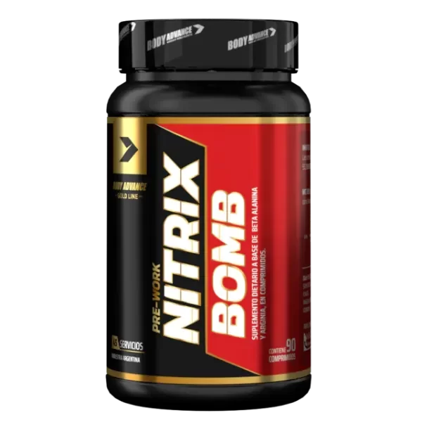 Producto - Nitrix Bomb Arginina + Beta Alanina Pre-work Body Advance