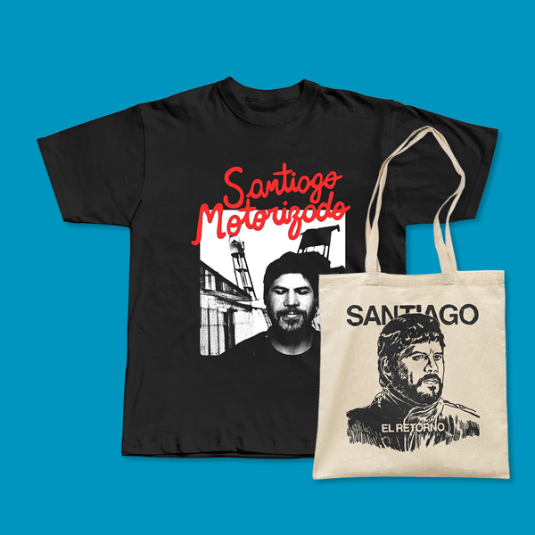 Producto - Santiago Motorizado - Remera + Tote Bag