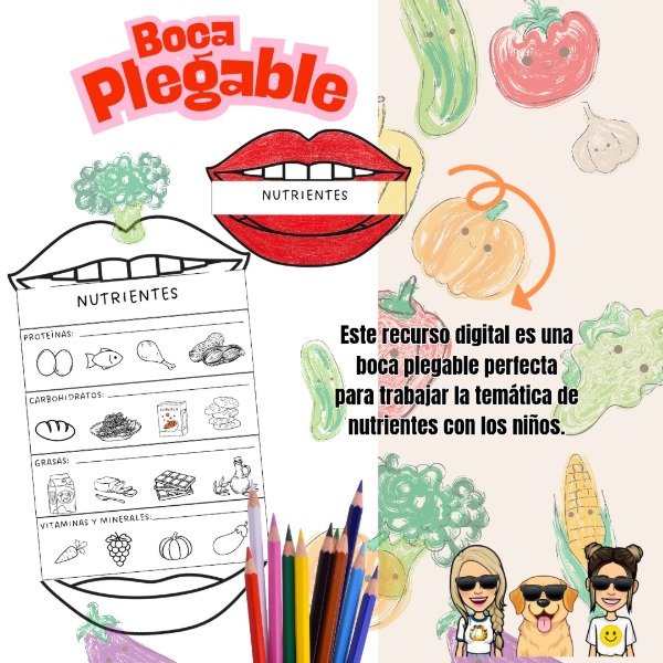 Producto - BOCA PLEGABLE.  NUTRIENTES