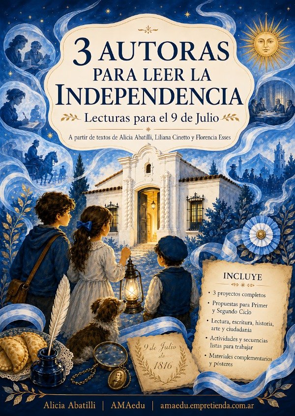 Producto - 3 PROYECTOS PARA LEER LA INDEPENDENCIA (Ambos Ciclos)