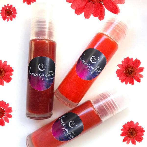 Producto - Gloss Labial Rojo - Cosmética natural