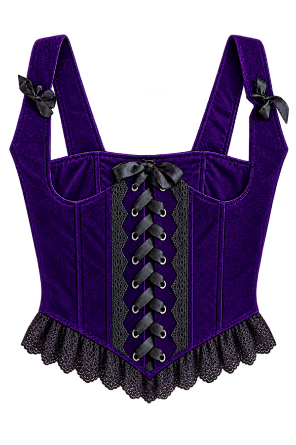 Producto - Corset chaleco underbust Violet - 0