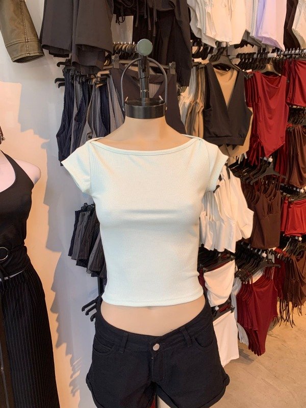 Producto - top LILA ( morley algodon )