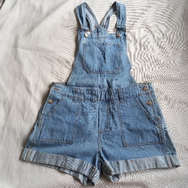 Producto - Jardinero de jean celeste (T. 38/40)