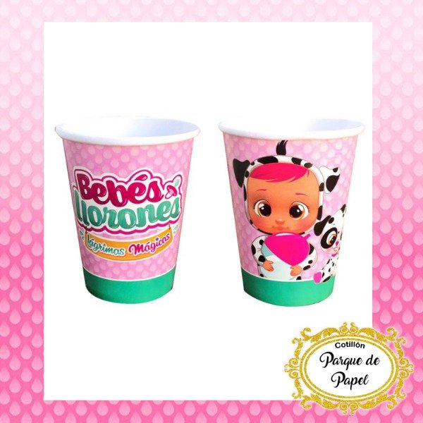 Producto - Vasos Bebés Llorones (x10 u.)