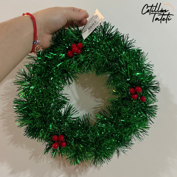 Producto - CORONA LLEGADA DE LA NAVIDAD - 30cm.